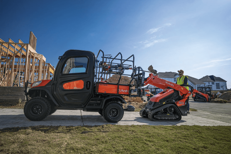 Kubota Utility Vehicle on a construction site